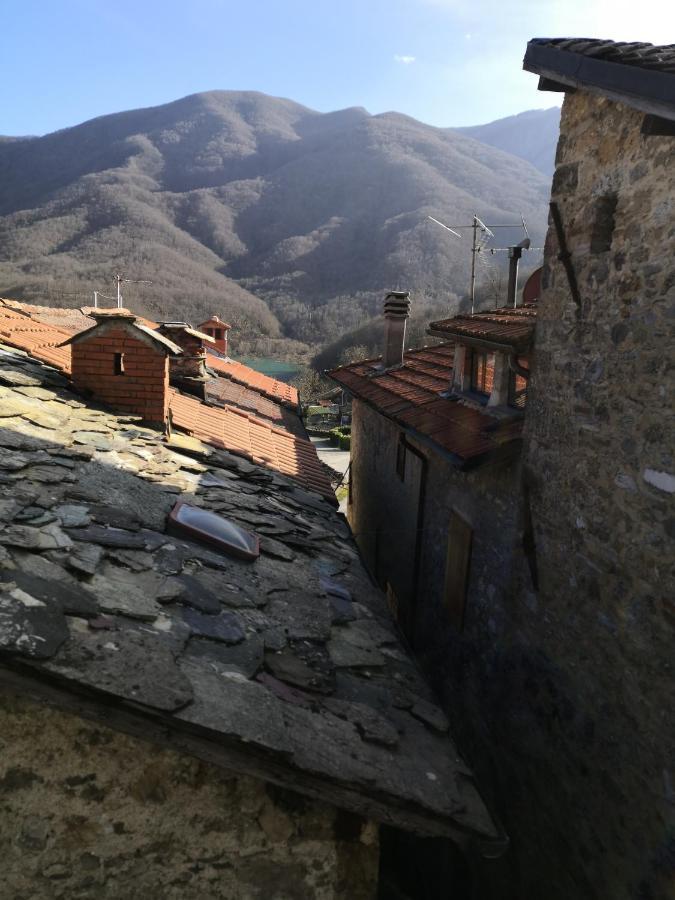 Casa Vacanze Al Colletto - Con Terrazza Panoramica In Centro Storico Vagli di Sotto Luaran gambar